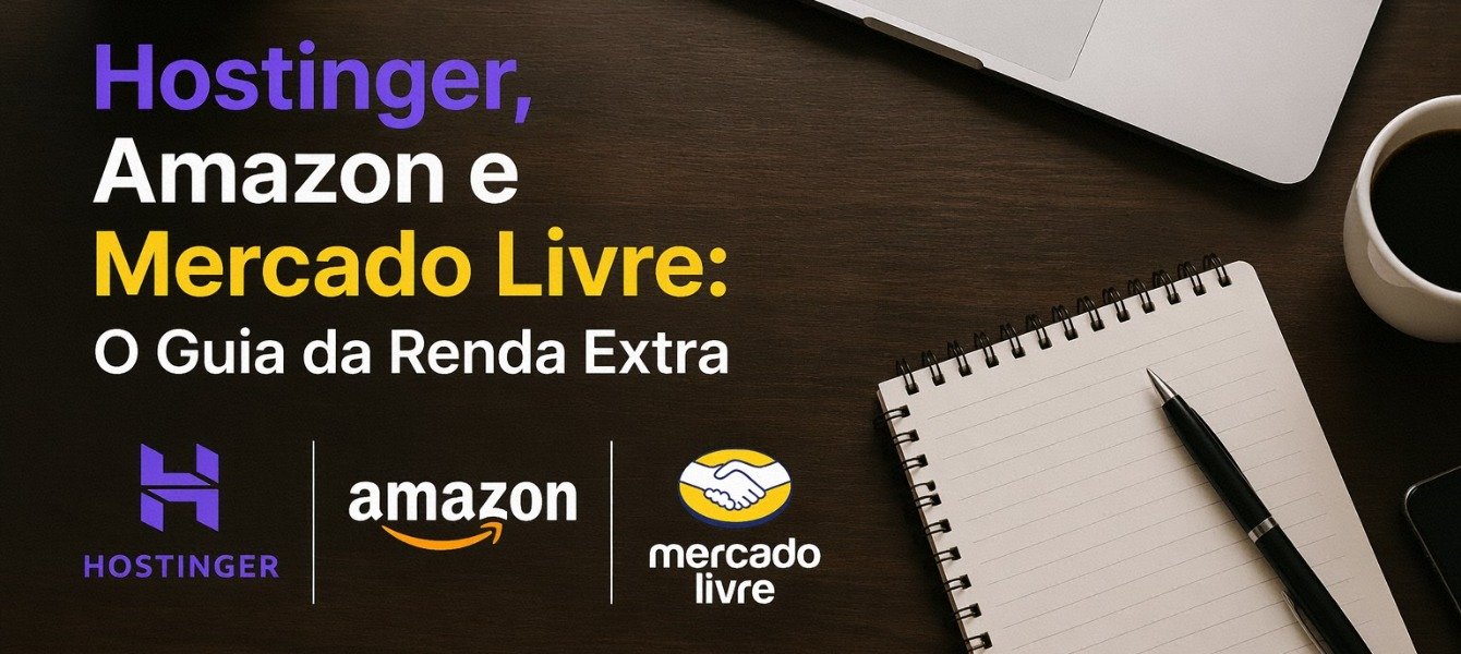 Hostinger com Amazon e Mercado Livre: Renda Extra 2026