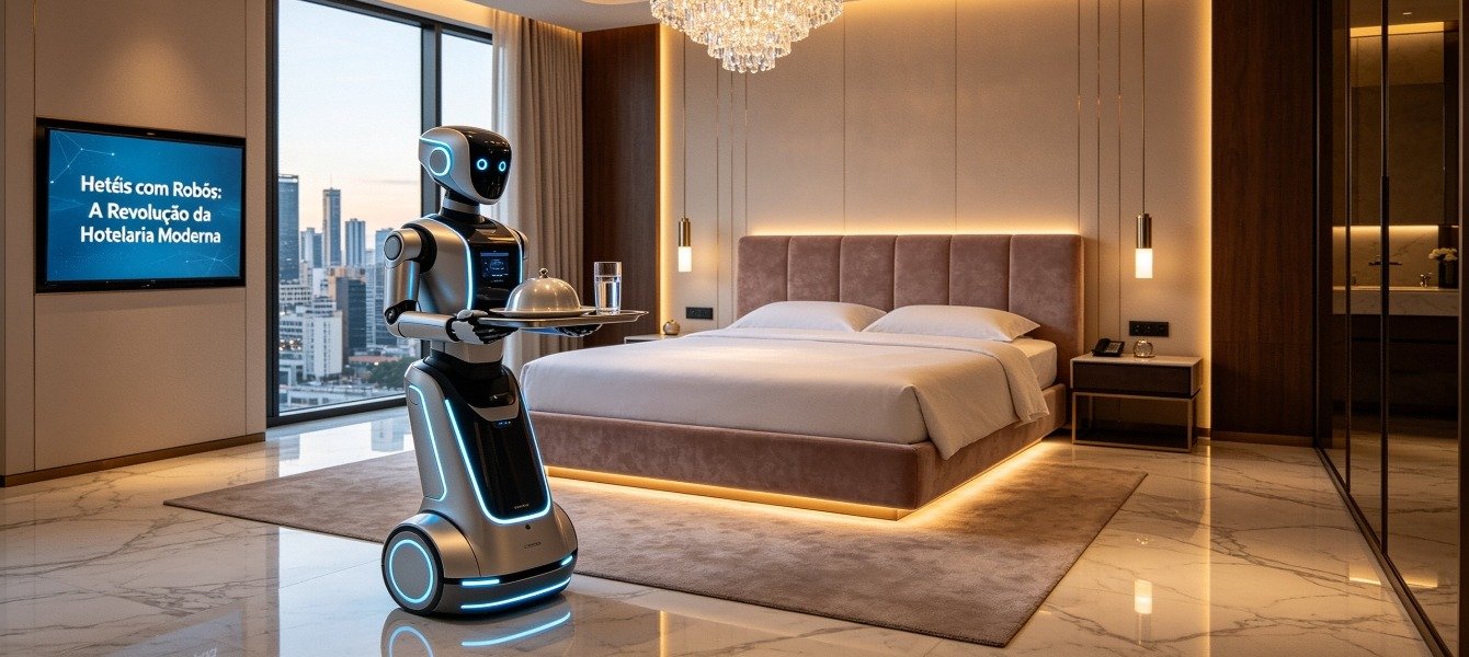 Hotéis com Robôs: A Revolução da Hotelaria Moderna 2026