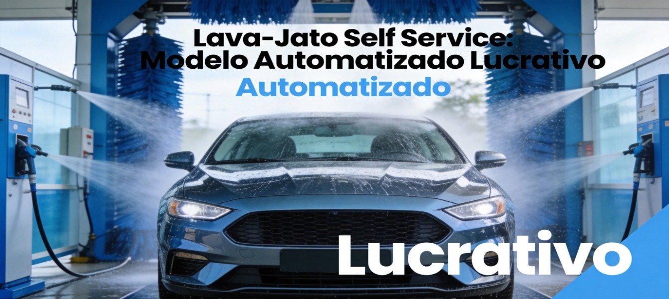 Lava-Jato Self Service: Modelo Automatizado Lucrativo 2026