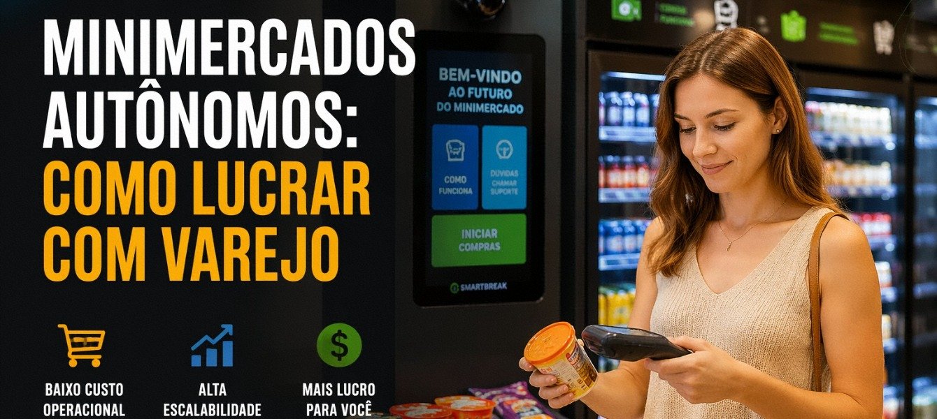 Minimercados Autônomos: Como Lucrar com Varejo 2026