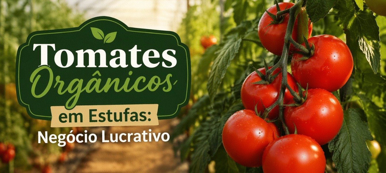 Tomates Orgânicos em Estufas: Negócio Lucrativo em 2026