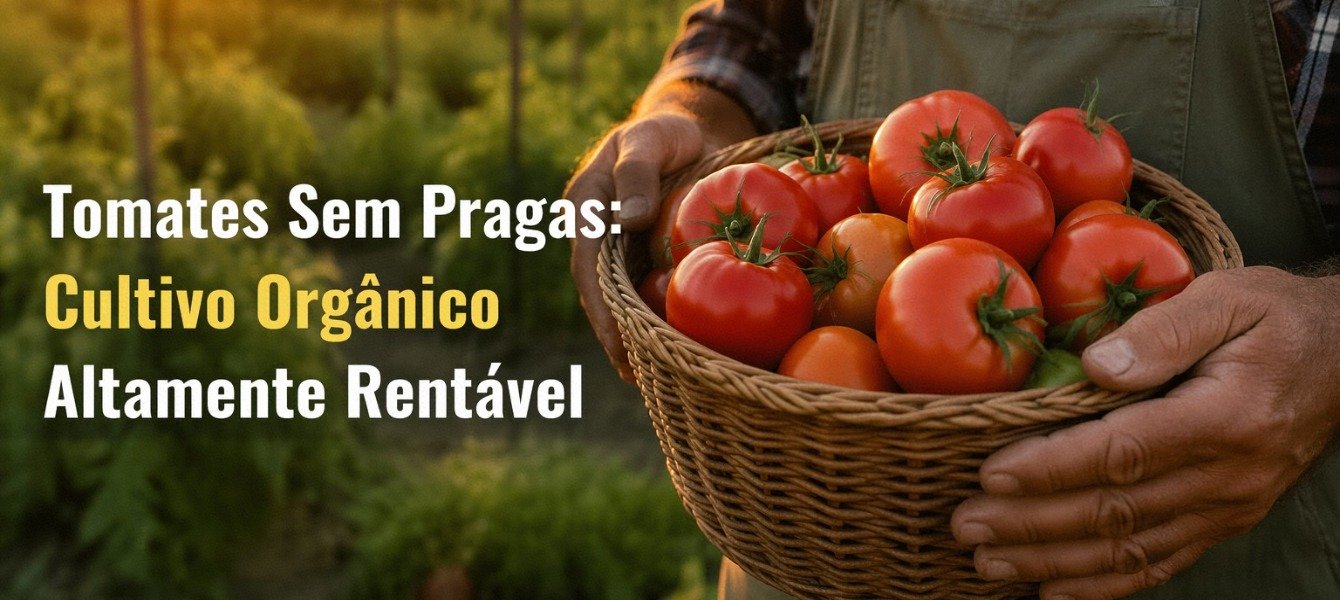 Tomates Sem Pragas: Cultivo Orgânico Altamente Rentável