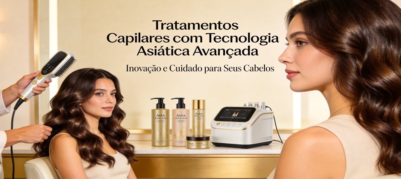 Tratamentos Capilares com Tecnologia Asiática Avançada 2026
