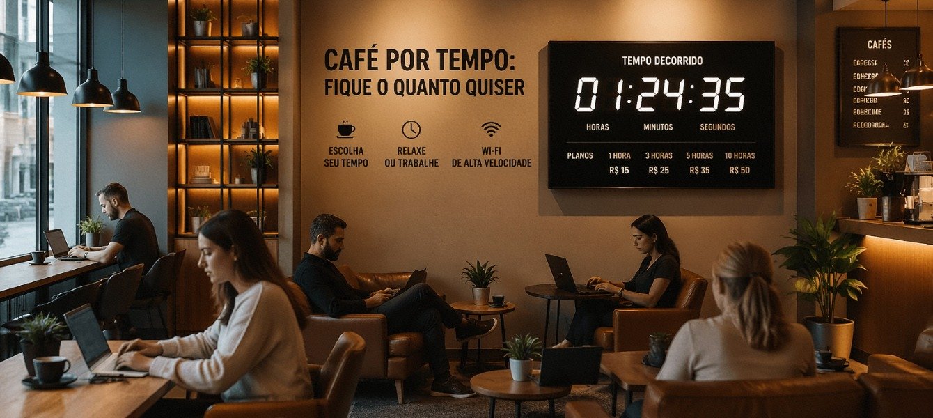 Cafeteria Baseada no Tempo: Pagam pela Permanência 2026