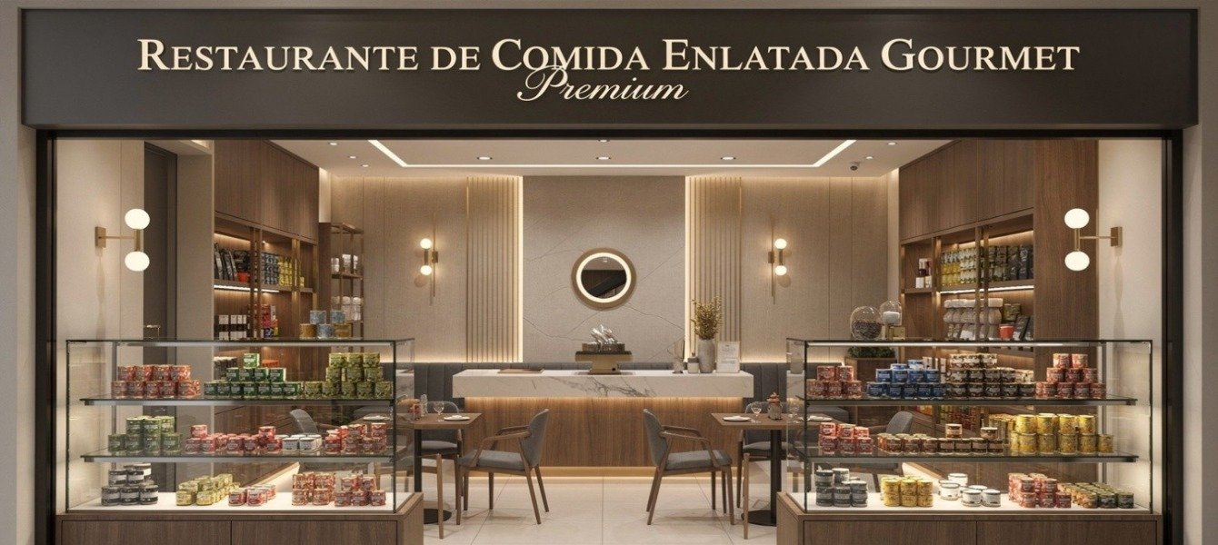 Restaurante de Comida Enlatada Gourmet Premium 2026