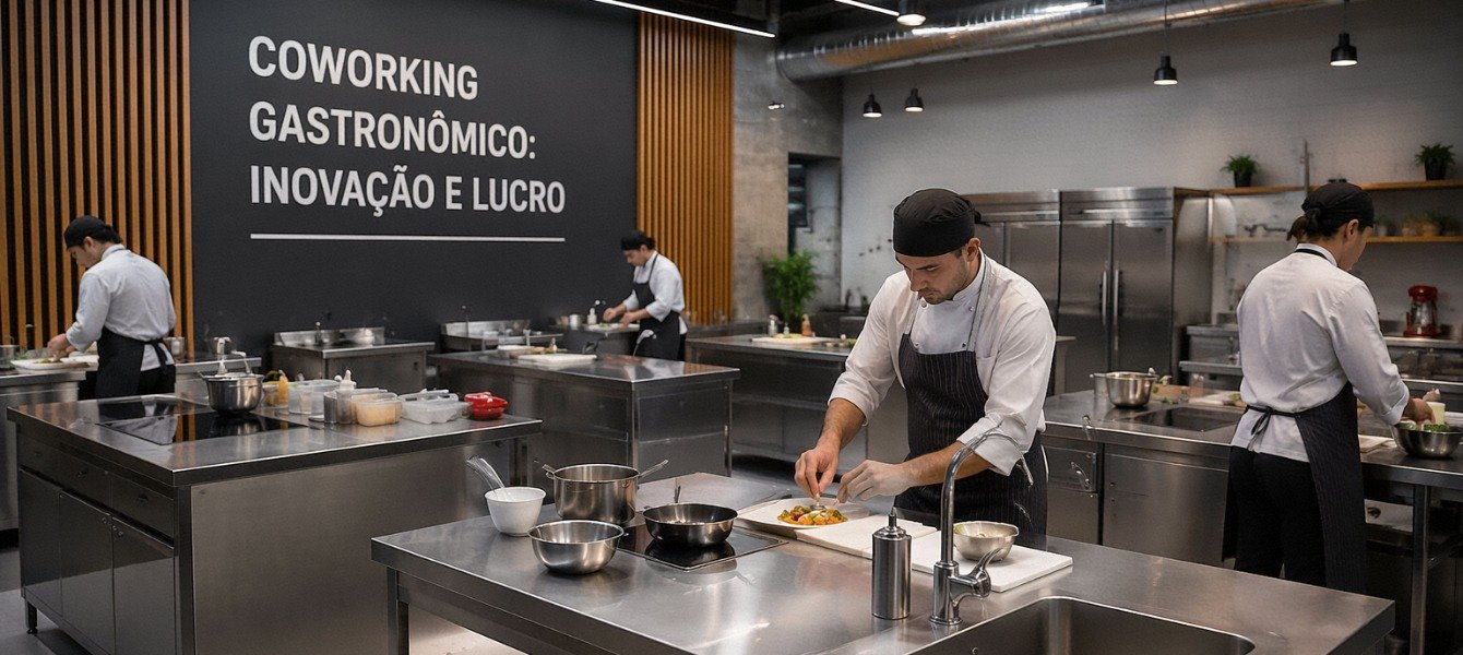 Coworking Gastronômico: O Novo Modelo Lucrativo 2026