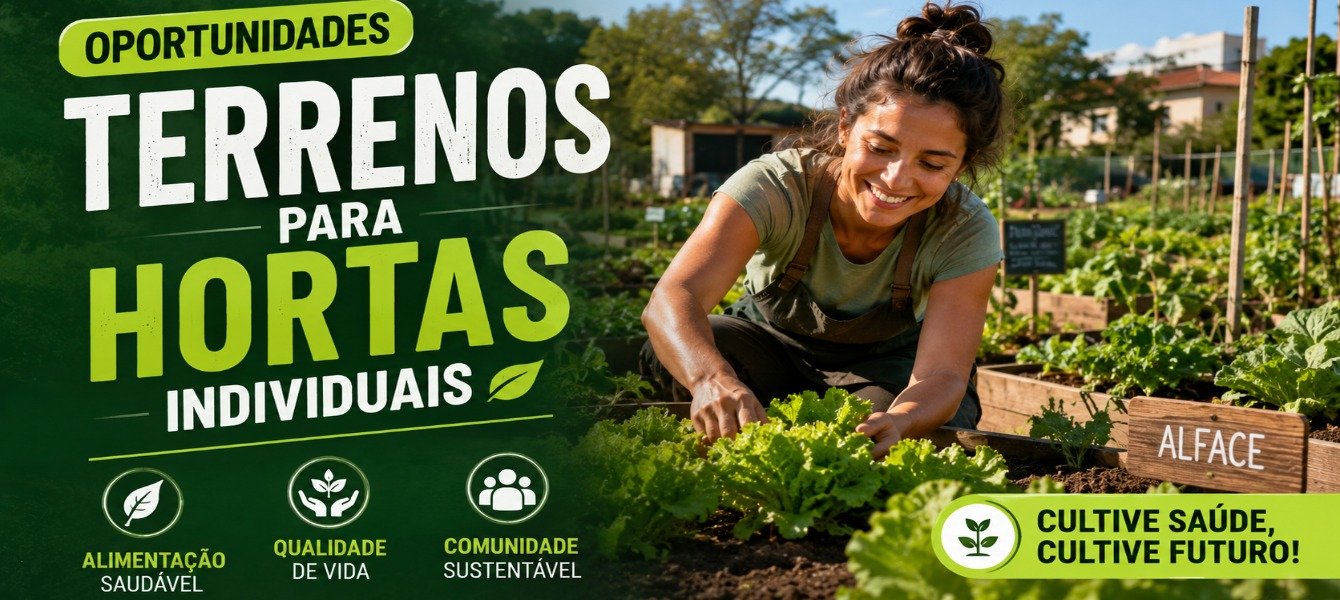 Terrenos para Hortas Individuais: Oportunidades para 2026