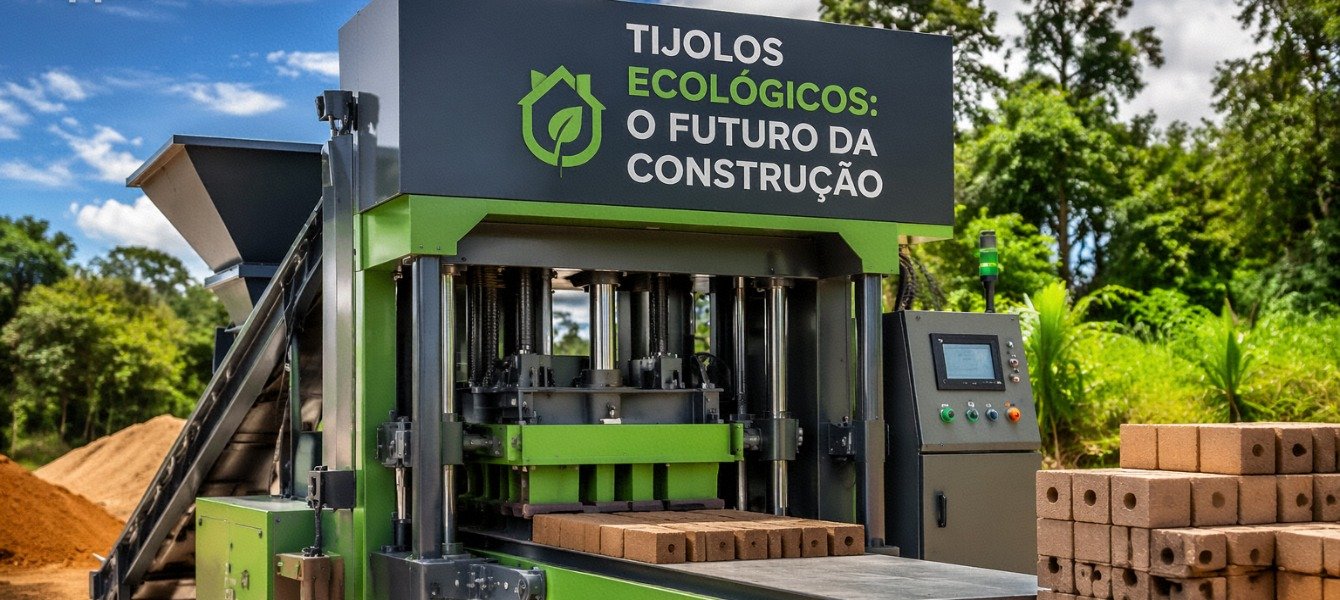 Máquina de Tijolos Ecológicos: Lucro Sustentável 2026