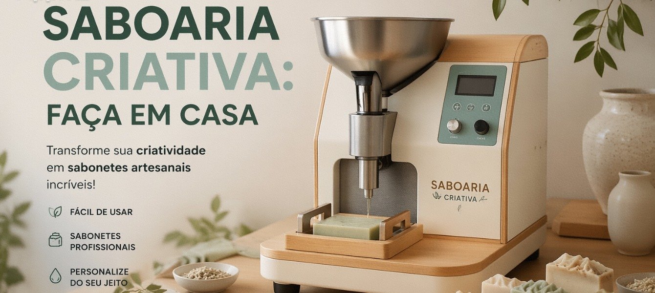 Produção de Sabonete Artesanal: Faça Você Mesmo em Casa