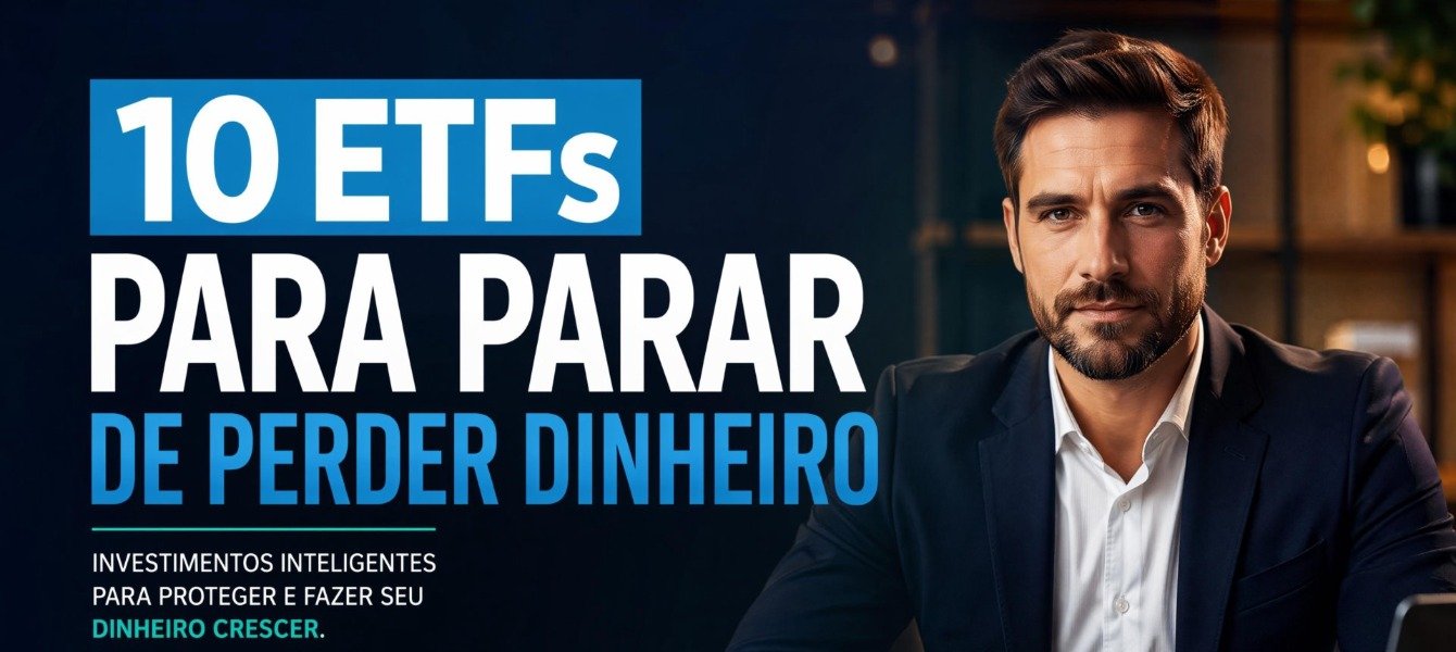 10 ETFs Para PARAR DE PERDER DINHEIRO EM 2026
