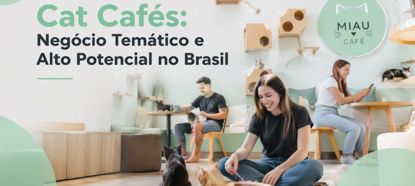 Cat Cafés: Negócio Temático e Alto Potencial no Brasil 2026