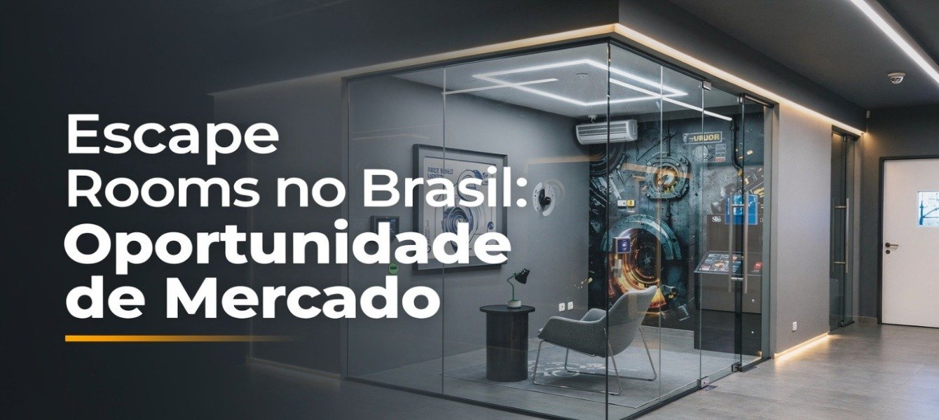 Escape Rooms no Brasil: Oportunidade de Mercado 2026