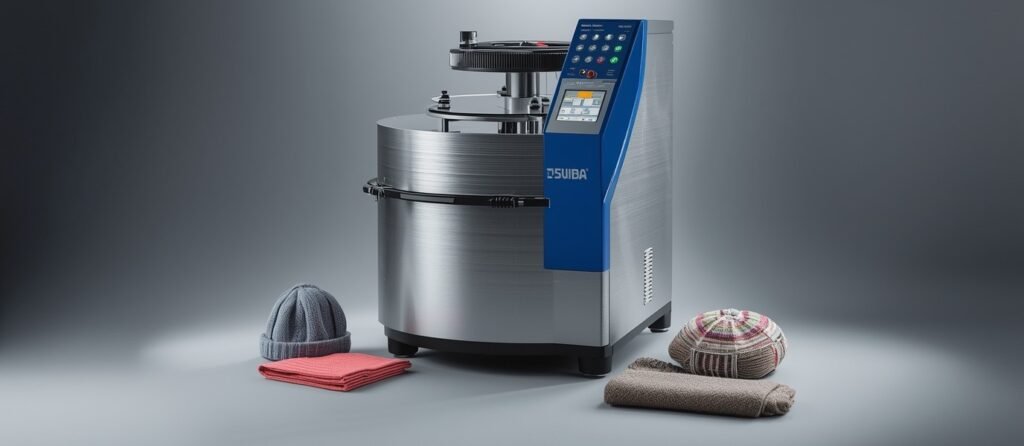 Máquina de Tricô Circular Automática