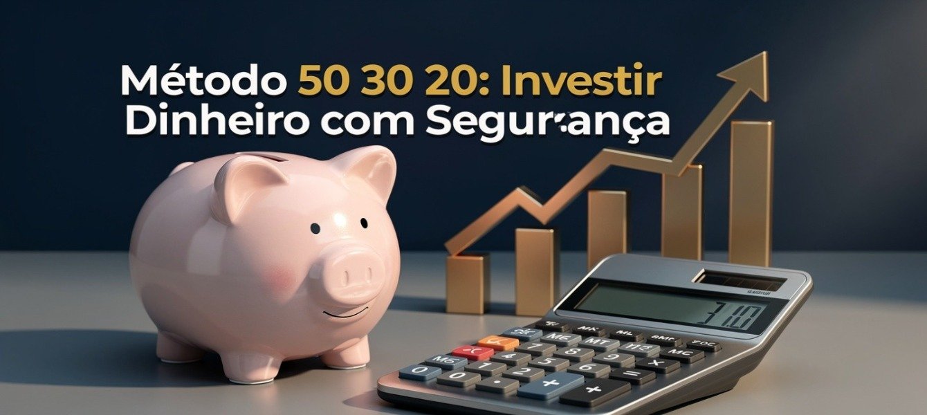 Método 50 30 20: Investir Dinheiro com Segurança 2026