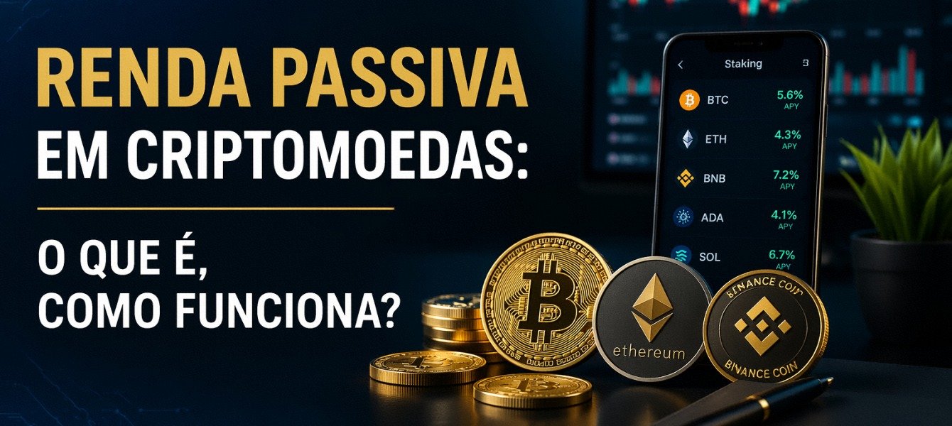 Renda Passiva em Criptomoedas: O Que É, Como Funciona? 2026