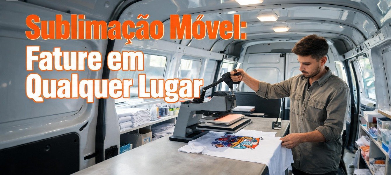 Sublimação Móvel: Negócio Lucrativo e Escalável em 2026