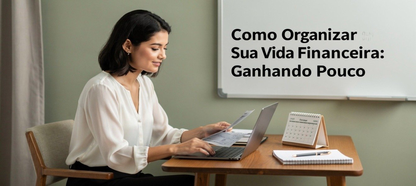 Como Organizar Sua Vida Financeira: Ganhando Pouco