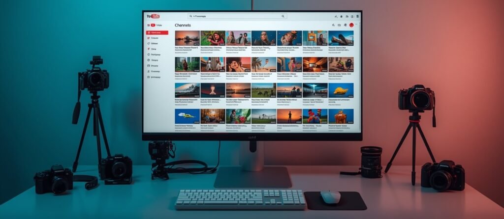 Canais automatizados no YouTube