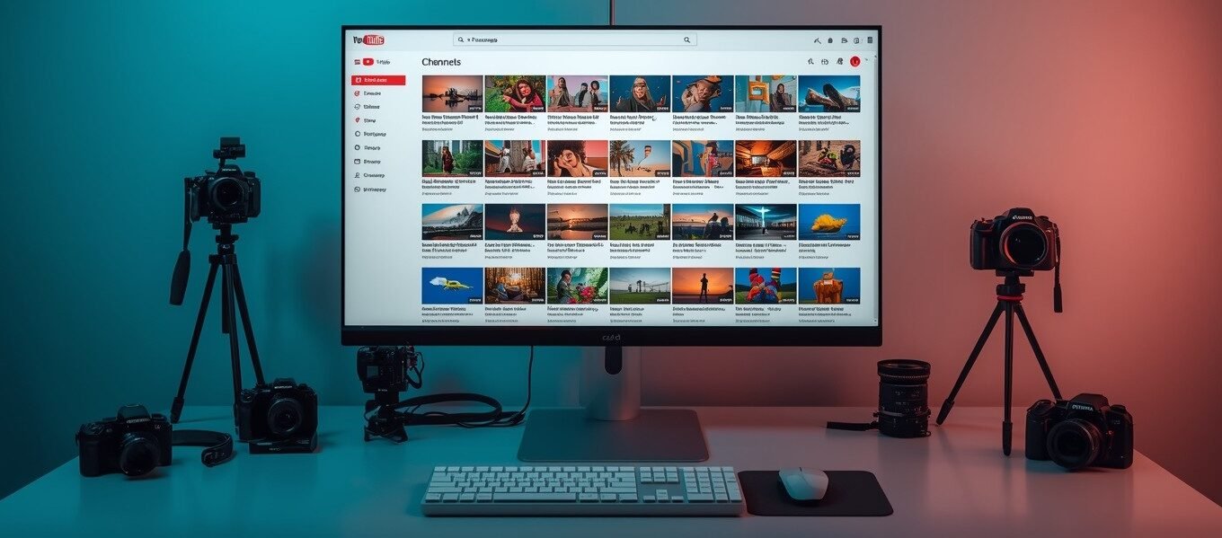 Canais automatizados no YouTube