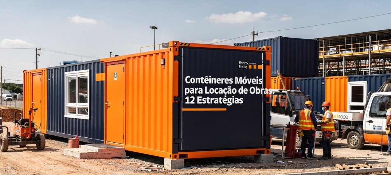 Contêineres Móveis para Locação de Obras:12 Estratégias