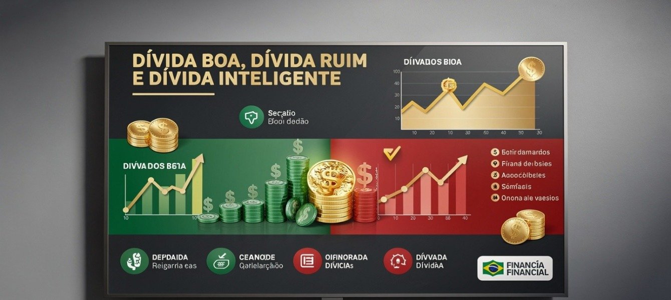 Dívida Boa, Dívida Ruim e Dívida inteligente Para 2026