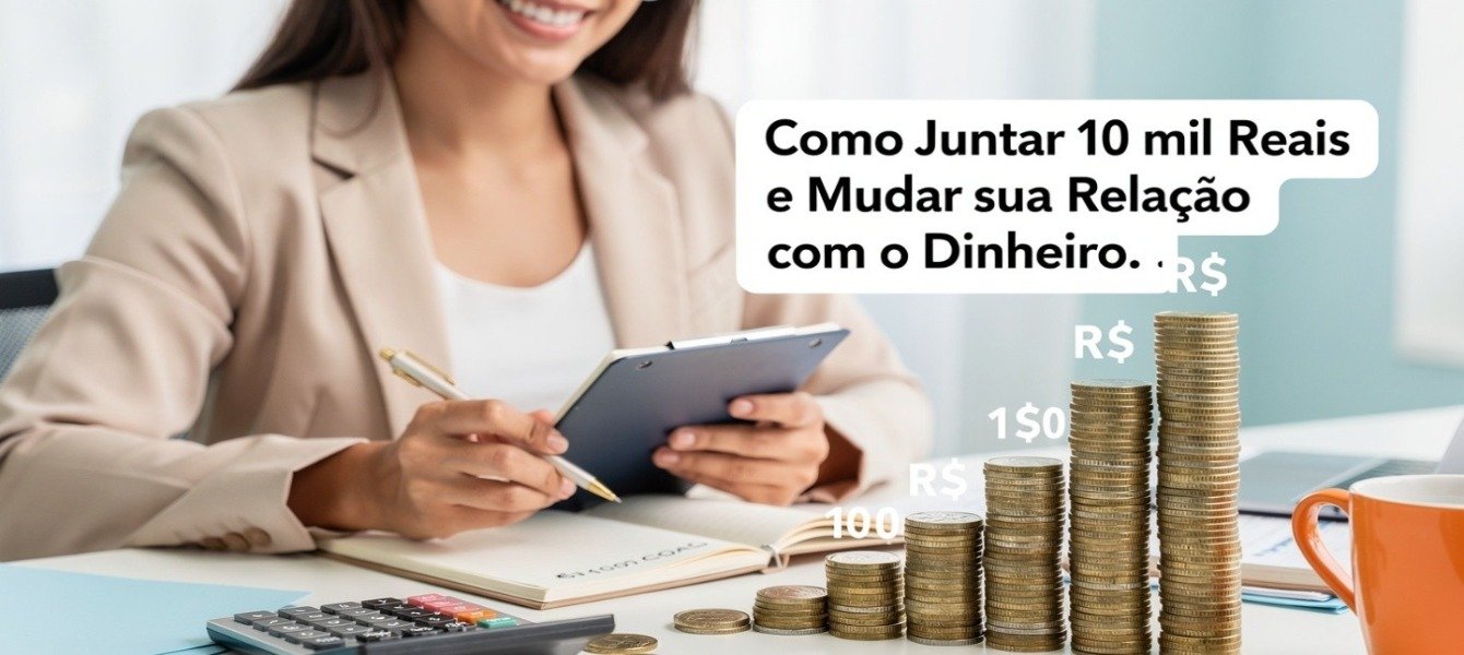 Como Juntar 10 mil Reais e Mudar sua Relação com o Dinheiro