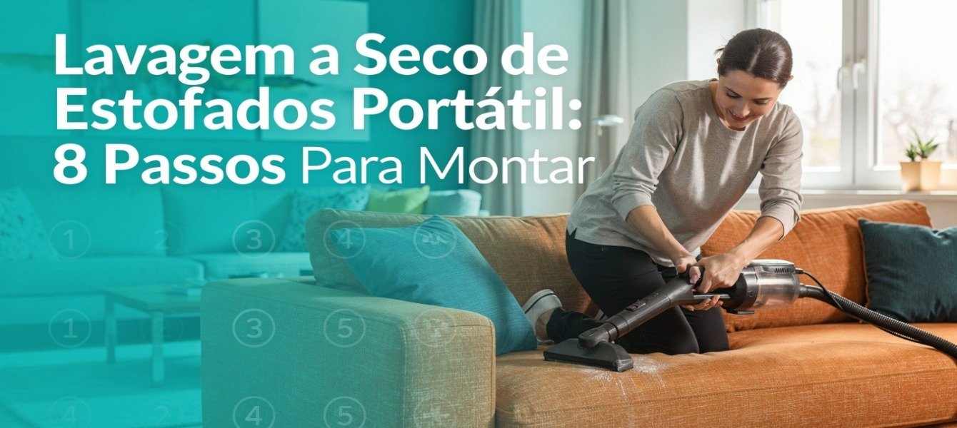 Lavagem a Seco de Estofados Portátil: 8 Passos Para Montar