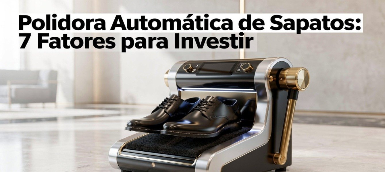 Polidora Automática de Sapatos: 7 Fatores para investir