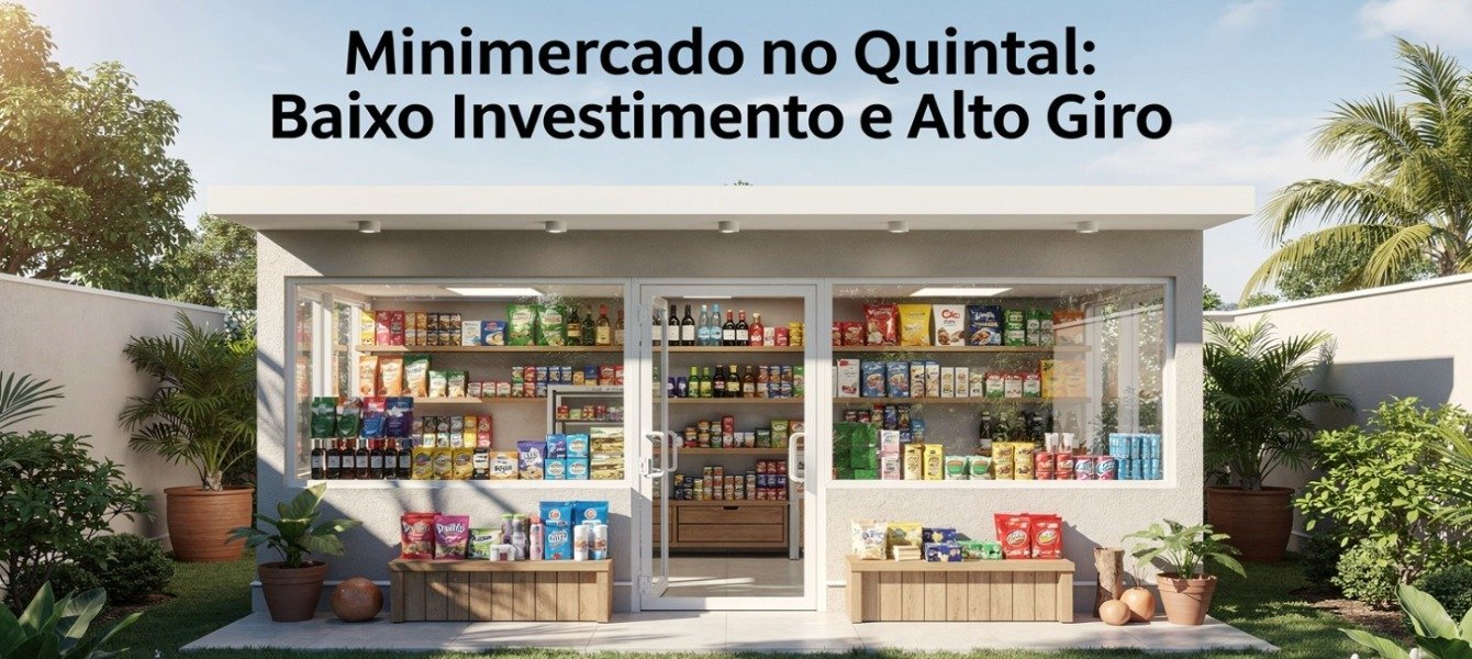 Minimercado no Quintal: Baixo Investimento e Alto Giro