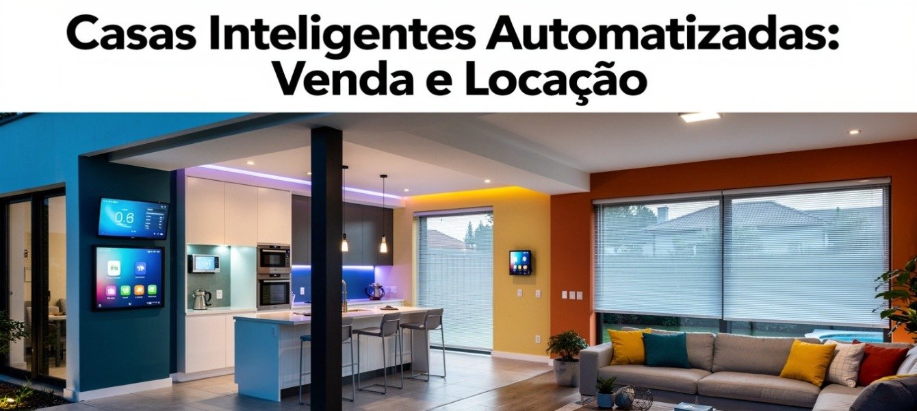 Casas Inteligentes Automatizados: Venda e Locação 2026