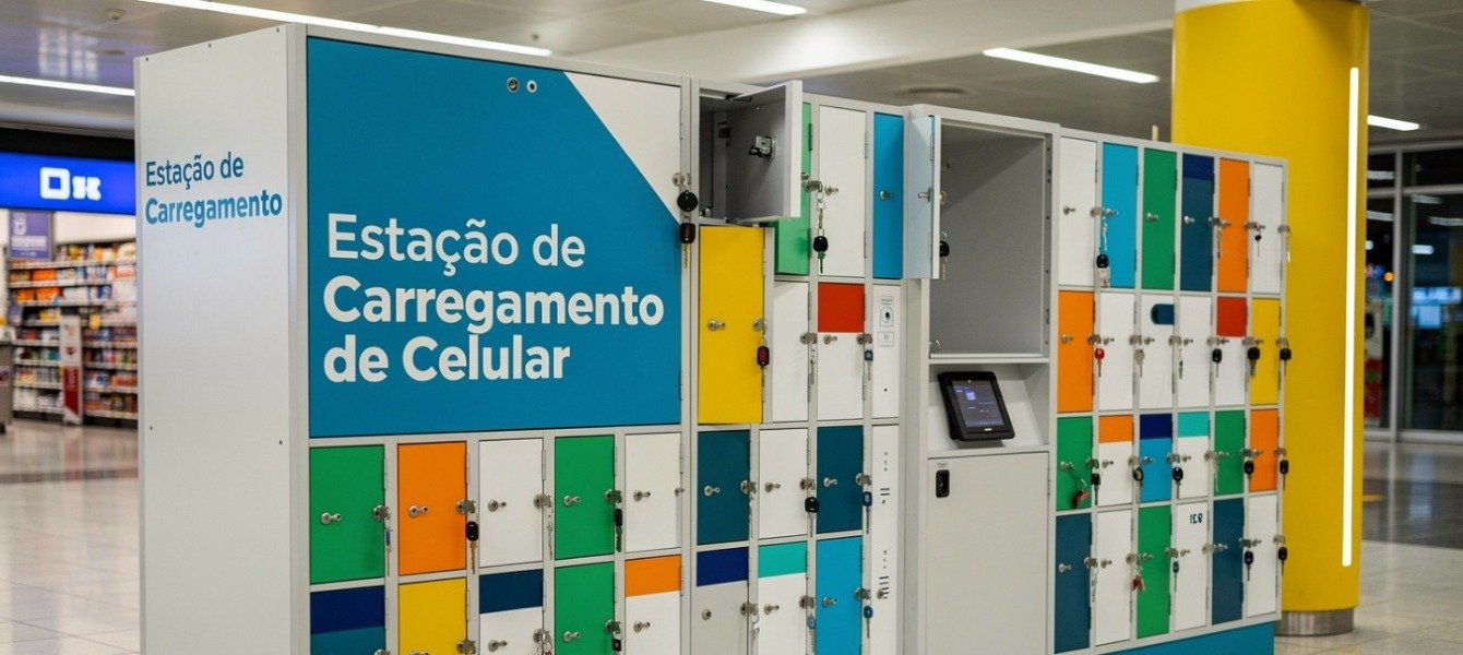 Estação de Carregamento de Celular: Baixo Investimento 2026