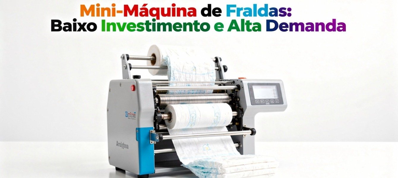 Máquina de Fraldas: Baixo Investimento e Alta Demanda