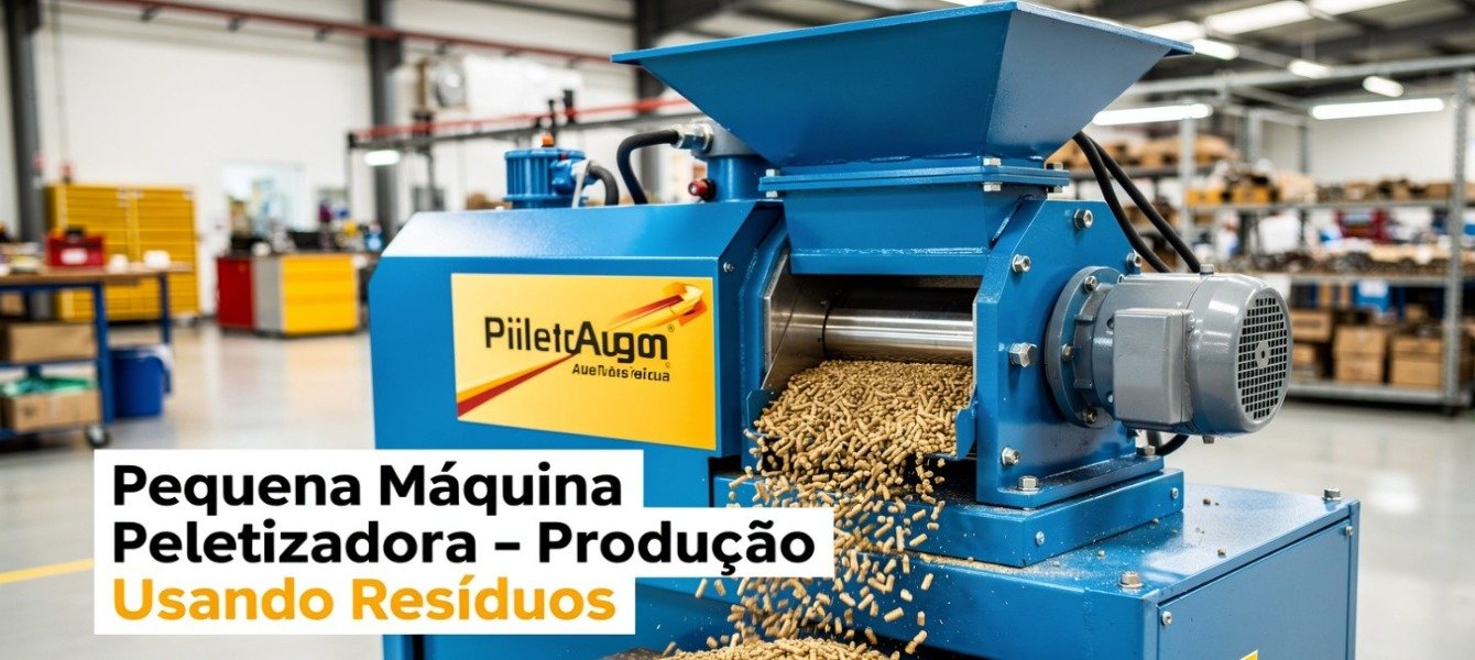 Peletizadora (Pellet Mill): Produção Usando Resíduos