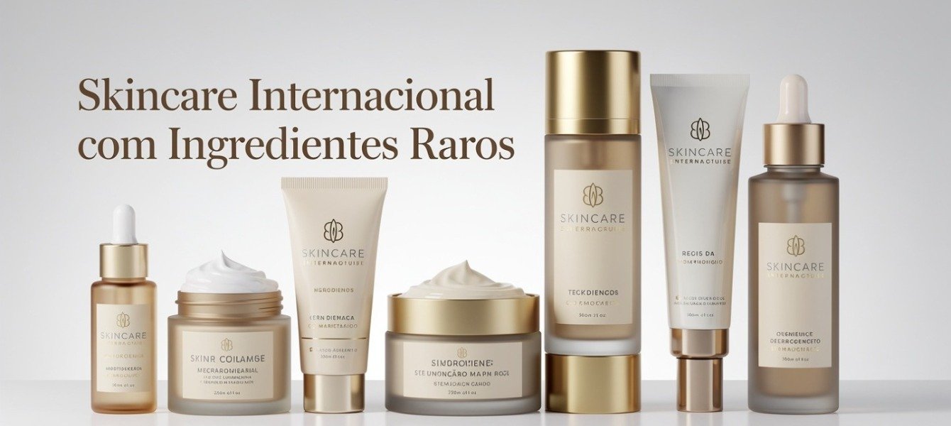 Skincare Internacional com Ingredientes Raros 2026