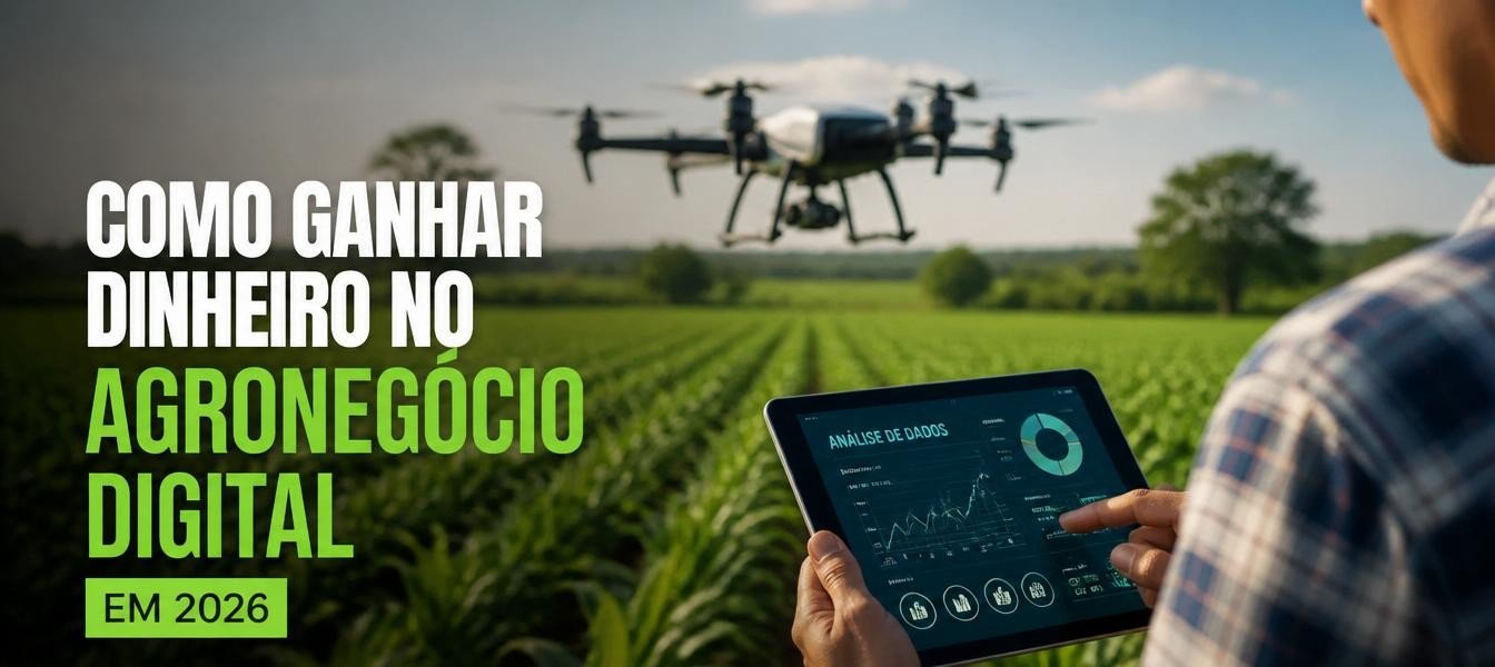 Como Ganhar Dinheiro no Agronegócio Digital em 2026: Guia Completo Para Construir Negócios Lucrativos no Campo Utilizando Tecnologia