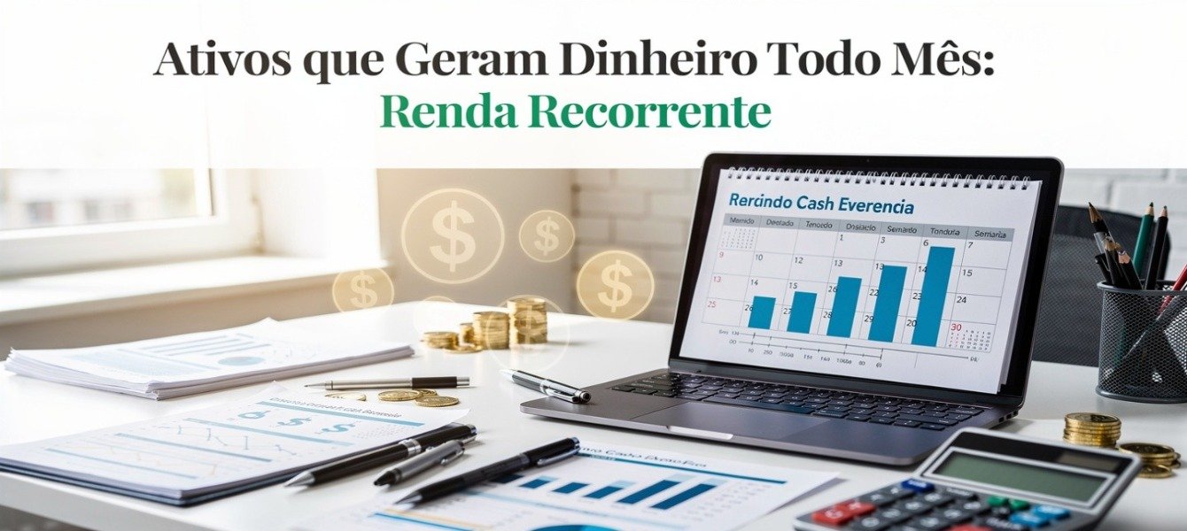 Ativos que Geram Dinheiro Todo Mês: Renda Recorrente 2026