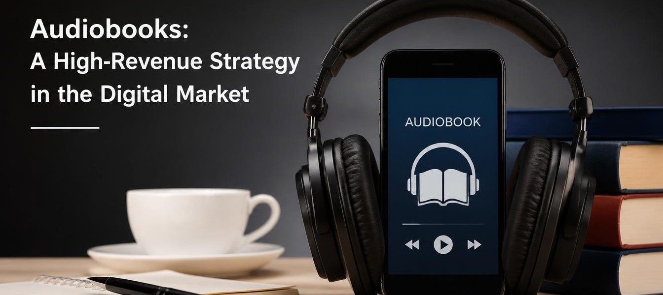 Audiobooks: Estratégia de Alta Receita no Mercado Digital Brasileiro