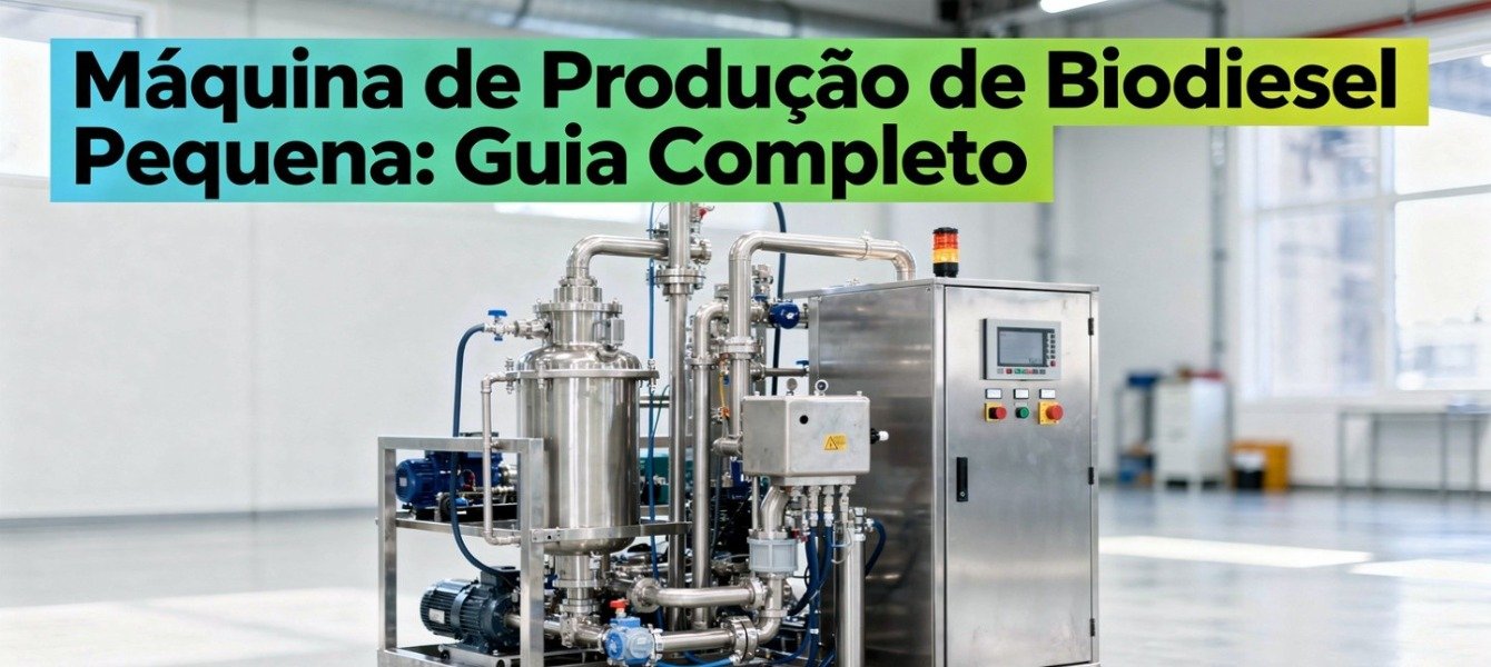Máquina de Produção de Biodiesel Pequena: Guia Completo