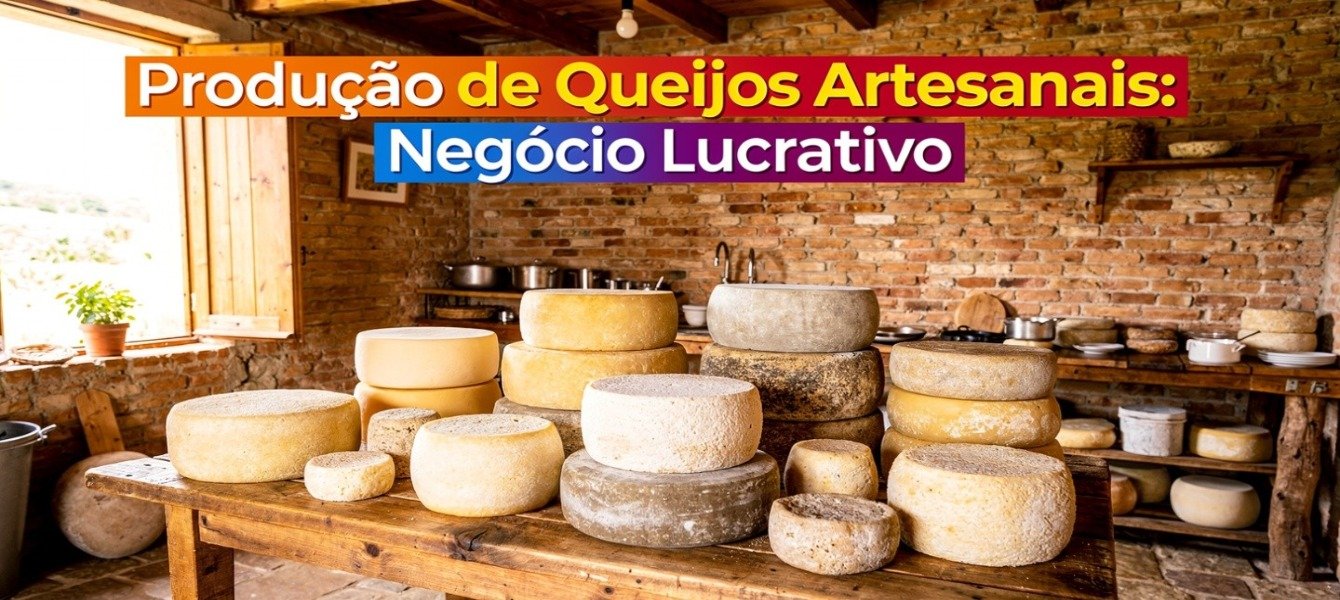 Produção de Queijos Artesanais: Negócio Lucrativo