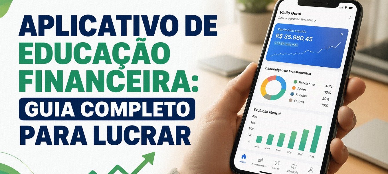 Aplicativo de Educação Financeira: Guia Completo 2026