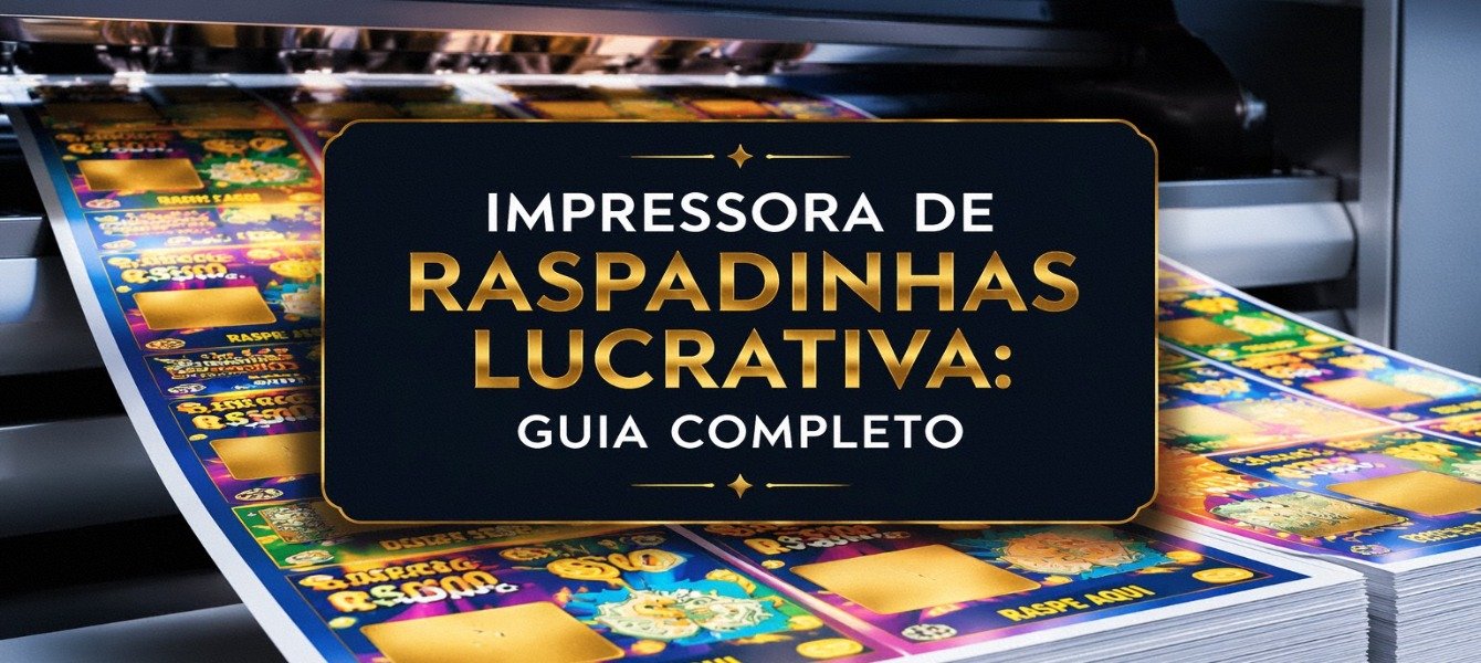 Impressora de Raspadinhas Lucrativa em 2026: Guia Completo
