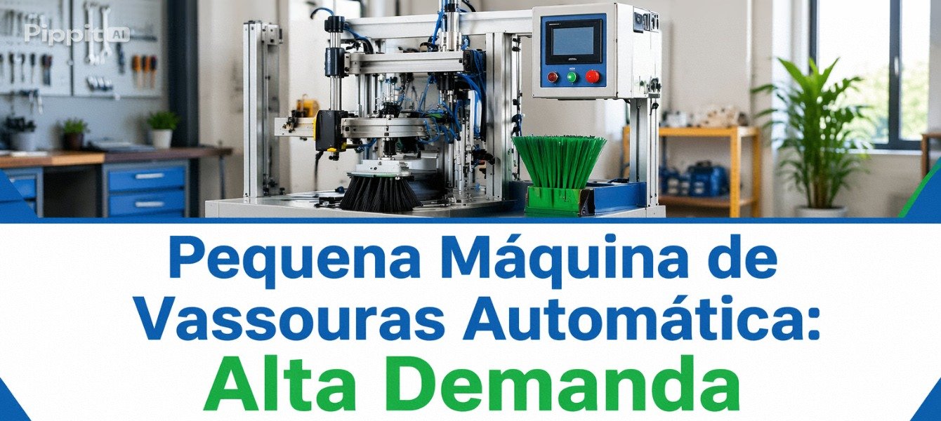 Máquina de Vassouras Automática: Alta Demanda