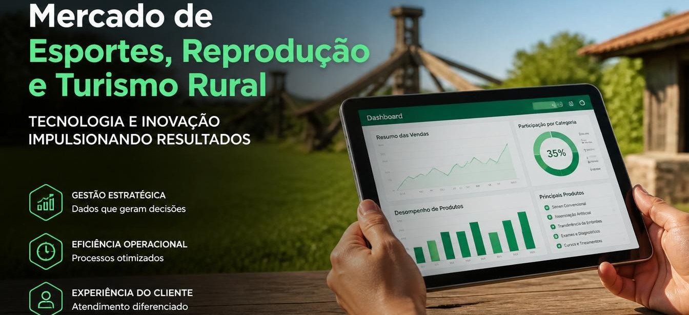 Mercado de Esportes, Reprodução e Turismo Rural: Oportunidades, Investimentos e Tendências de um Setor Multibilionário em 2026