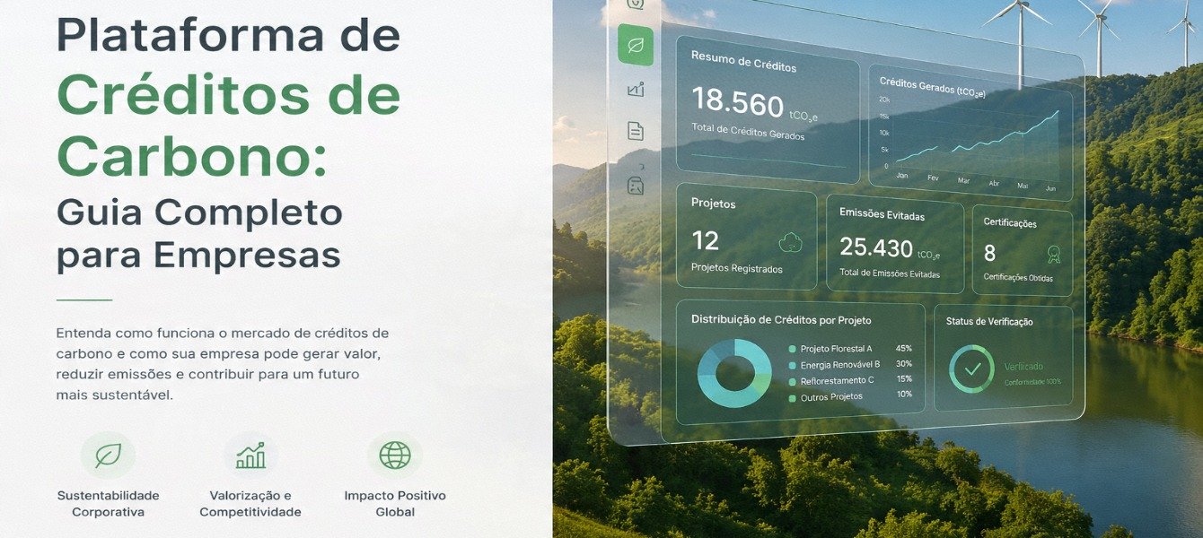 Plataforma de Créditos de Carbono: Guia Completo 2026