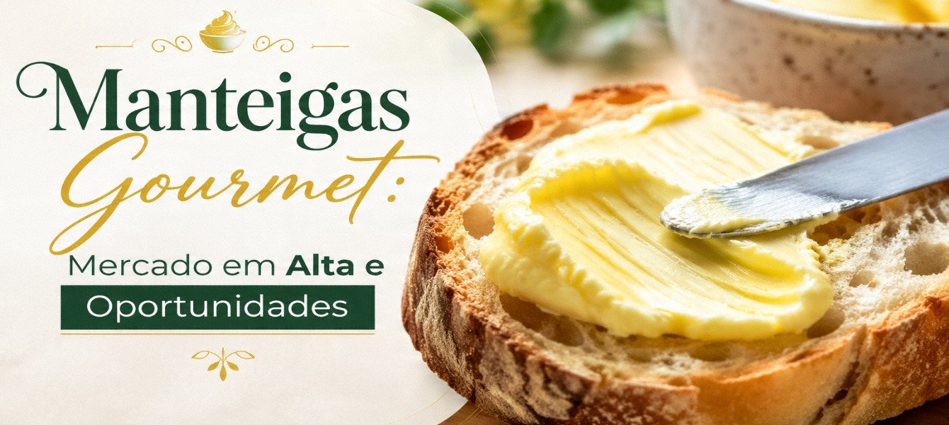 Manteigas Gourmet: Mercado em Alta e Oportunidades 2026