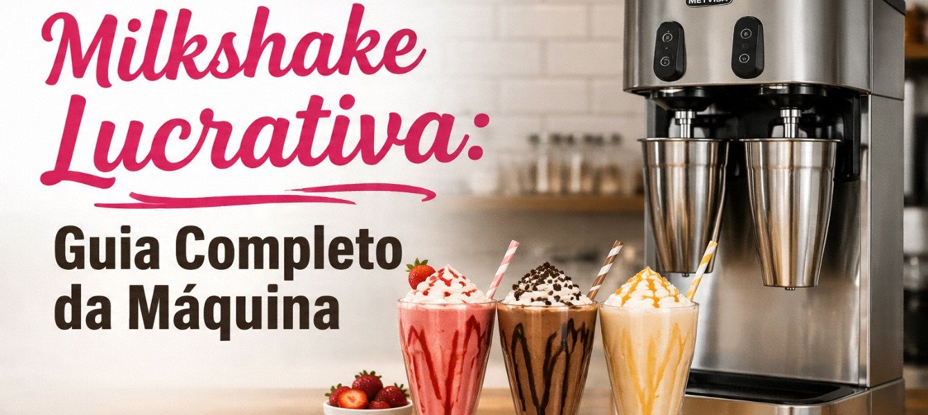 Milkshake Lucrativa: Guia Completo da Máquina