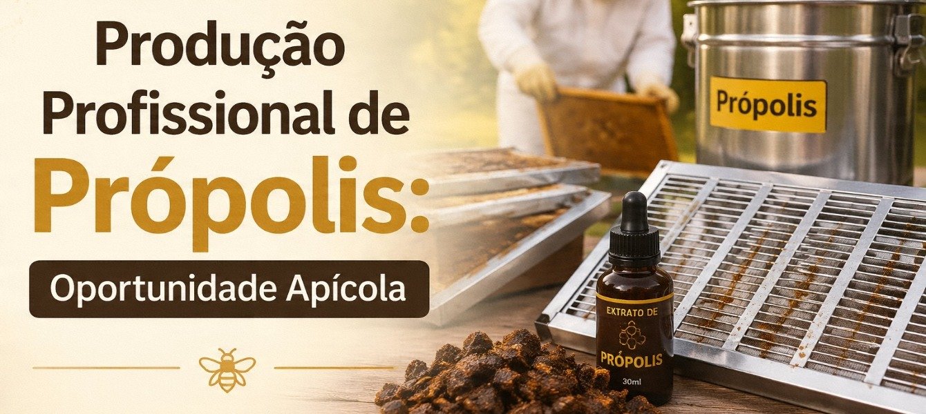 Produção Profissional de Própolis: Oportunidade Apícola