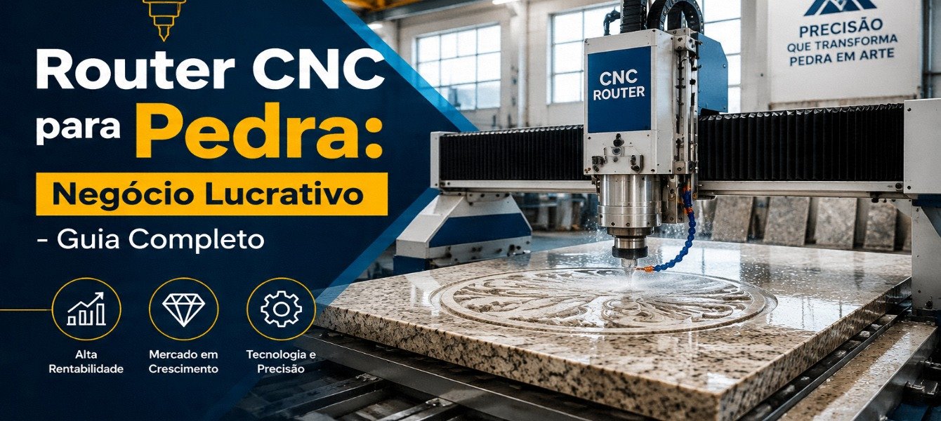 Router CNC para Pedra: Guia Completo para 2026