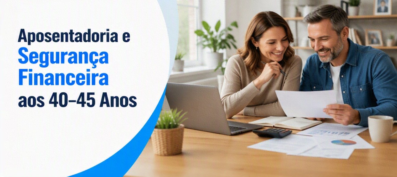 Aposentadoria e Segurança Financeira aos 40–45 Anos