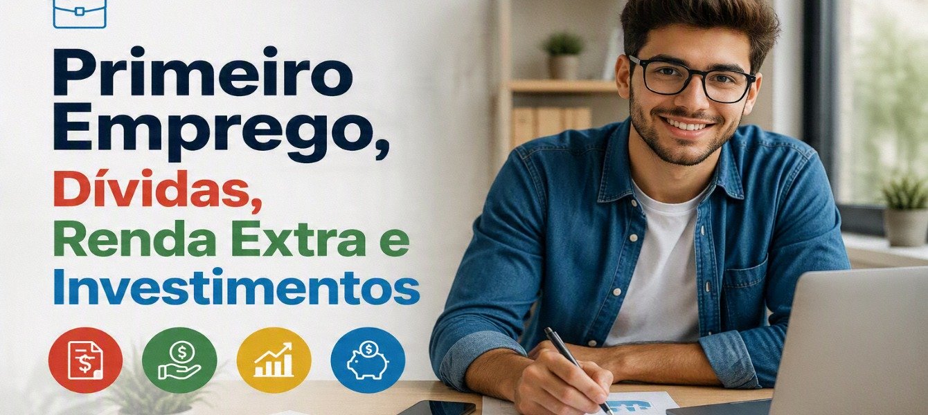 Primeiro Emprego, Dívidas, Renda Extra e Investimentos